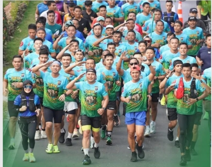 Kapolda Riau Meminta Maaf atas ketidaknyamanan aktivitas diberbagai tempat ditutup akan diadakan fun Run