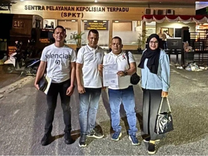 Muflihun, S.STP., M.AP., melaporkan pelaku dugaan Pemalsuan tanda tangan, pengungkapan dugaan korupsi Surat Perintah Perjalanan Dinas (SPPD) fiktif